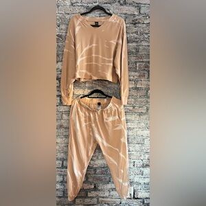 Wild Fable Tan Sweatshirt & Hoodie Set